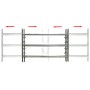 Adjustable security window grille with 3 bars 700-1050 mm by vidaXL, Windows - Ref: Foro24-141383, Price: 50,30 €, Discount: %