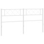 Weißes Metallkopfteil 180 cm von , Kopf- und Fußteile - Ref: Foro24-372362, Preis: 28,94 €, Rabatt: %