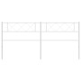 Weißes Metallkopfteil 180 cm von , Kopf- und Fußteile - Ref: Foro24-372362, Preis: 28,94 €, Rabatt: %