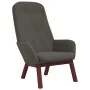 Dunkelgrauer Samt-Entspannungssessel von , Sessel - Ref: Foro24-341219, Preis: 143,88 €, Rabatt: %