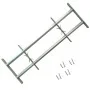 Adjustable window security grille with 2 bars 500-650 mm by vidaXL, Windows - Ref: Foro24-141379, Price: 30,71 €, Discount: %