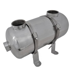 Pool heat exchanger, 355 x 134 mm, 40 kW by vidaXL, Pool and spa accessories - Ref: Foro24-90868, Price: 105,17 €, Discount: %