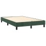 Boxspringbett mit dunkelgrüner Samtmatratze 120x200 cm von , Betten und Lattenroste - Ref: Foro24-3141476, Preis: 373,67 €, R...