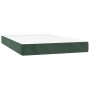 Boxspringbett mit dunkelgrüner Samtmatratze 120x200 cm von , Betten und Lattenroste - Ref: Foro24-3141476, Preis: 373,67 €, R...