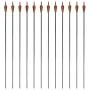 Carbonpfeile für Standard-Recurvebogen, 30" 0,76 cm, 12 Stk von vidaXL, Pfeile und Darts - Ref: Foro24-90857, Preis: 67,92 €,...