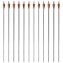 Carbonpfeile für Standard-Recurvebogen, 30" 0,76 cm, 12 Stk von vidaXL, Pfeile und Darts - Ref: Foro24-90857, Preis: 76,76 €,...