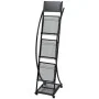 Magazine rack 40x32x131 cm black A4 by , Magazine racks - Ref: Foro24-30098, Price: 103,88 €, Discount: %
