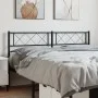 Kopfteil aus schwarzem Metall, 135 cm von , Kopf- und Fußteile - Ref: Foro24-372309, Preis: 30,43 €, Rabatt: %