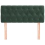 Kopfteil aus dunkelgrünem Samt, 100 x 7 x 78/88 cm von , Kopf- und Fußteile - Ref: Foro24-346337, Preis: 48,46 €, Rabatt: %