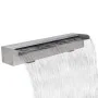 Fuente cascada rectangular piscina acero inoxidable 60 cm de vidaXL, Fuentes y cascadas - Ref: Foro24-41667, Precio: 86,85 €,...