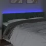 LED-Kopfteil aus dunkelgrünem Samt, 180 x 7 x 78/88 cm von , Kopf- und Fußteile - Ref: Foro24-3122011, Preis: 91,19 €, Rabatt: %