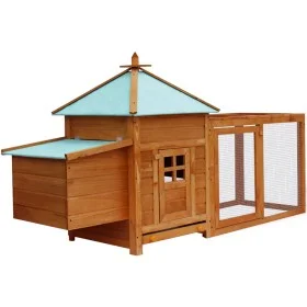 Outdoor chicken coop by vidaXL, Cages and habitats for small animals - Ref: Foro24-170220, Price: 245,57 €, Discount: %