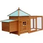 Gallinero de exterior de vidaXL, Jaulas y habitáculos para animales pequeños - Ref: Foro24-170220, Precio: 244,87 €, Descuent...