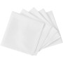 50 servilletas blancas de tela 50 x 50 cm de vidaXL, Servilletas de tela - Ref: Foro24-130798, Precio: 49,16 €, Descuento: %
