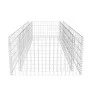 Jardinera de gaviones de acero 180x90x50 cm de vidaXL, Paneles de vallas - Ref: Foro24-141624, Precio: 73,52 €, Descuento: %