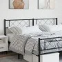 Cabecero de metal negro 180 cm de , Cabeceros y pies de cama - Ref: Foro24-372313, Precio: 30,75 €, Descuento: %