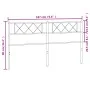 Cabecero de metal negro 180 cm de , Cabeceros y pies de cama - Ref: Foro24-372313, Precio: 30,75 €, Descuento: %