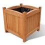 Set Blumenbeete aus Holz, 2 Einheiten, 30 x 30 x 30 cm von vidaXL, Töpfe und Pflanzgefäße - Ref: Foro24-41301, Preis: 51,05 €...