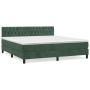 Boxspringbett mit dunkelgrüner Samtmatratze 180x200 cm von , Betten und Lattenroste - Ref: Foro24-3141500, Preis: 573,66 €, R...