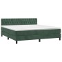 Boxspringbett mit dunkelgrüner Samtmatratze 180x200 cm von , Betten und Lattenroste - Ref: Foro24-3141500, Preis: 573,66 €, R...