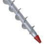 Soporte para sombrilla de acero galvanizado 55 cm de vidaXL, Bases para sombrillas - Ref: Foro24-141515, Precio: 23,56 €, Des...