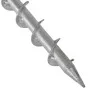 Galvanized steel umbrella stand 55 cm by vidaXL, Umbrella bases - Ref: Foro24-141515, Price: 23,56 €, Discount: %