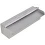 Rectangular LED pool waterfall fountain stainless steel 30 cm by vidaXL, Fountains and waterfalls - Ref: Foro24-41671, Price:...