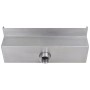 Fuente cascada rectangular LED piscina acero inoxidable 30 cm