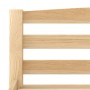 Solid pine wood bed frame 140x200 cm by vidaXL, Beds and slatted bases - Ref: Foro24-322064, Price: 122,97 €, Discount: %