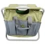 Esschert Design Gartenwerkzeugtasche Hocker Grau GT85 von Esschert Design, Kniebänke, Sitze und Gartenroller - Ref: Foro24-40...