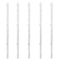 Metal fence with galvanized steel posts stakes 15x1.25 m by vidaXL, fence panels - Ref: Foro24-141504, Price: 214,32 €, Disco...