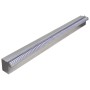 Rectangular waterfall fountain LED pool stainless steel 90 cm by vidaXL, Fountains and waterfalls - Ref: Foro24-41674, Price:...