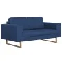 2-piece blue fabric sofa set by , Sofas - Ref: Foro24-276861, Price: 904,02 €, Discount: %