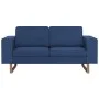 2-piece blue fabric sofa set by , Sofas - Ref: Foro24-276861, Price: 904,02 €, Discount: %