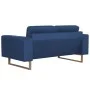 2-piece blue fabric sofa set by , Sofas - Ref: Foro24-276861, Price: 904,02 €, Discount: %