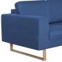 2-piece blue fabric sofa set by , Sofas - Ref: Foro24-276861, Price: 904,02 €, Discount: %
