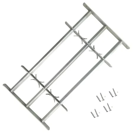 Adjustable window security grille with 3 bars 500-650 mm by vidaXL, Windows - Ref: Foro24-141382, Price: 35,63 €, Discount: %