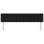 Headboards 2 units of black fabric 80x5x78/88 cm by , Headboards and footboards - Ref: Foro24-346478, Price: 73,73 €, Discoun...