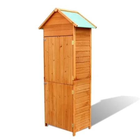 Gartenschrank braun 42,5x64x190 cm von vidaXL, Aufbewahrungsboxen für den Außenbereich - Ref: Foro24-41650, Preis: 205,53 €, ...