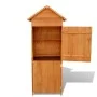 Gartenschrank braun 42,5x64x190 cm von vidaXL, Aufbewahrungsboxen für den Außenbereich - Ref: Foro24-41650, Preis: 205,53 €, ...