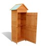 Gartenschrank braun 42,5x64x190 cm von vidaXL, Aufbewahrungsboxen für den Außenbereich - Ref: Foro24-41650, Preis: 197,13 €, ...