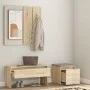 Plywood oak-colored hallway furniture set by , Wardrobes - Ref: Foro24-3082047, Price: 103,35 €, Discount: %