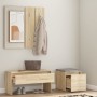 Set von Flurmöbeln Sperrholz Eiche Farbe von , Kleiderschränke - Ref: Foro24-3082047, Preis: 107,18 €, Rabatt: %