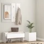 Flurmöbel aus weißem Sperrholz von , Kleiderschränke - Ref: Foro24-3082053, Preis: 89,99 €, Rabatt: %