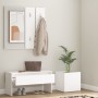 Flurmöbel aus weißem Sperrholz von , Kleiderschränke - Ref: Foro24-3082053, Preis: 93,74 €, Rabatt: %