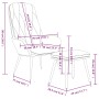 Entspannungssessel mit senfgelbem Samthocker von , Sessel - Ref: Foro24-3097626, Preis: 130,08 €, Rabatt: %