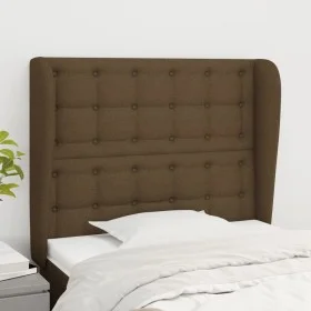 Headboard with light gray fabric ears 103x23x118/128 cm by , Headboards and footboards - Ref: Foro24-3118383, Price: 87,86 €,...