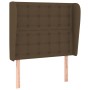 Kopfteil mit hellgrauen Stoffohren 103x23x118/128 cm von , Kopf- und Fußteile - Ref: Foro24-3118383, Preis: 90,48 €, Rabatt: %