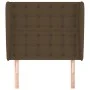 Headboard with light gray fabric ears 103x23x118/128 cm by , Headboards and footboards - Ref: Foro24-3118383, Price: 87,86 €,...