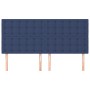 Kopfteile 4 Einheiten aus blauem Stoff 80x5x78/88 cm von , Kopf- und Fußteile - Ref: Foro24-3116778, Preis: 121,06 €, Rabatt: %